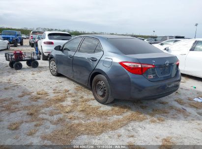 Lot #2992823470 2018 TOYOTA COROLLA LE