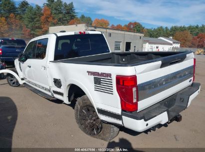 Lot #3006594389 2020 FORD F-350 PLATINUM