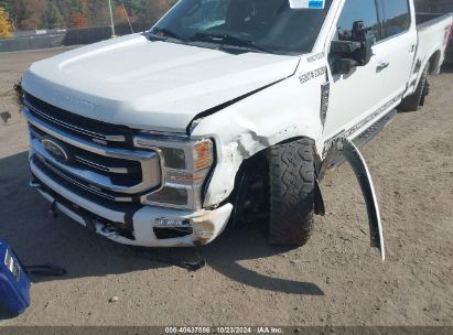 Lot #3006594389 2020 FORD F-350 PLATINUM