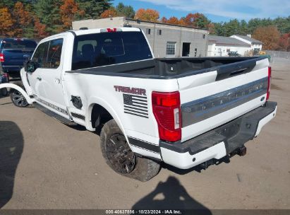 Lot #3006594389 2020 FORD F-350 PLATINUM