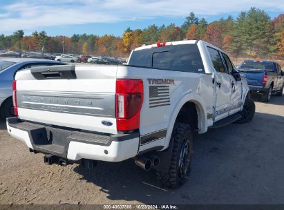 Lot #3006594389 2020 FORD F-350 PLATINUM