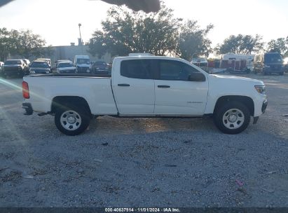 Lot #2992823465 2021 CHEVROLET COLORADO 2WD  LONG BOX WT