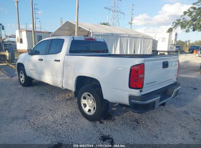 Lot #2992823465 2021 CHEVROLET COLORADO 2WD  LONG BOX WT