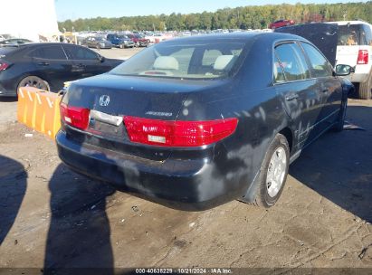 Lot #3035075795 2005 HONDA ACCORD 2.4 LX