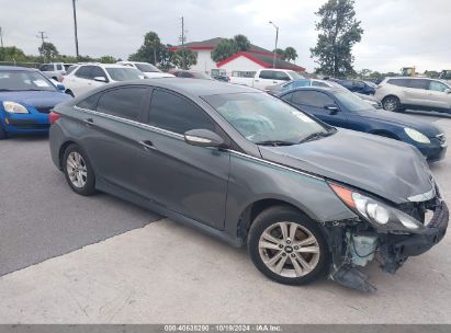 Lot #3035075792 2014 HYUNDAI SONATA GLS