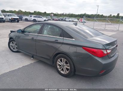 Lot #3035075792 2014 HYUNDAI SONATA GLS