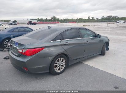 Lot #3035075792 2014 HYUNDAI SONATA GLS