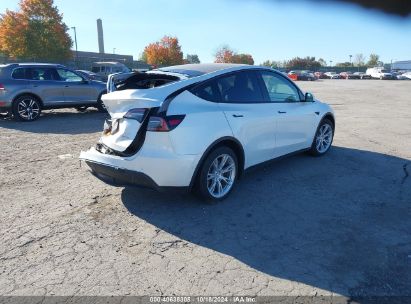 Lot #2992816983 2021 TESLA MODEL Y LONG RANGE DUAL MOTOR ALL-WHEEL DRIVE