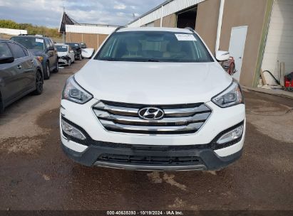 Lot #3052471905 2014 HYUNDAI SANTA FE SPORT 2.0L TURBO