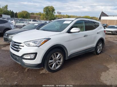 Lot #3052471905 2014 HYUNDAI SANTA FE SPORT 2.0L TURBO