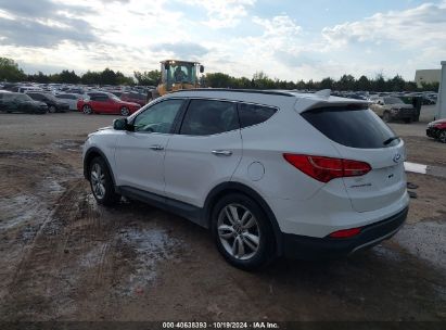 Lot #3052471905 2014 HYUNDAI SANTA FE SPORT 2.0L TURBO