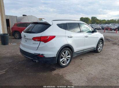 Lot #3052471905 2014 HYUNDAI SANTA FE SPORT 2.0L TURBO