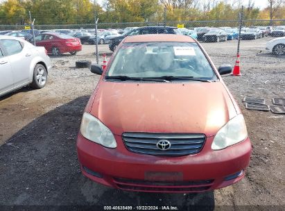 Lot #2981760968 2003 TOYOTA COROLLA CE