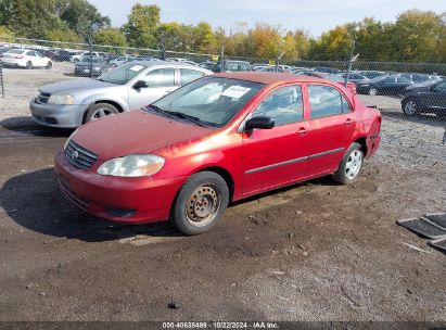 Lot #2981760968 2003 TOYOTA COROLLA CE