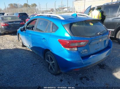 Lot #2992816980 2021 SUBARU IMPREZA PREMIUM 5-DOOR