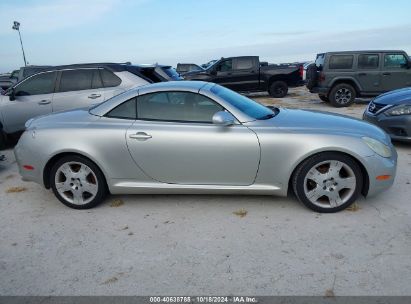 Lot #2992823451 2004 LEXUS SC 430