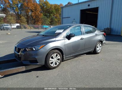 Lot #2990348380 2021 NISSAN VERSA S XTRONIC CVT