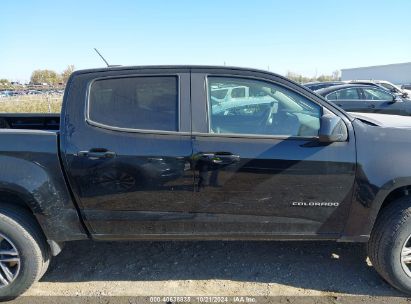 Lot #2990348381 2022 CHEVROLET COLORADO 4WD  SHORT BOX WT