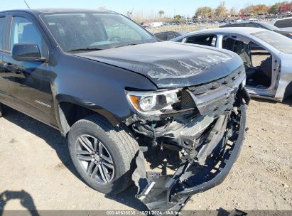 Lot #2990348381 2022 CHEVROLET COLORADO 4WD  SHORT BOX WT