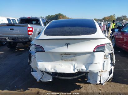 Lot #2995281774 2023 TESLA MODEL Y AWD/PERFORMANCE DUAL MOTOR ALL-WHEEL DRIVE