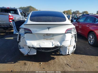 Lot #2995281774 2023 TESLA MODEL Y AWD/PERFORMANCE DUAL MOTOR ALL-WHEEL DRIVE