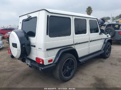 Lot #3006594082 2016 MERCEDES-BENZ AMG G 63 4MATIC