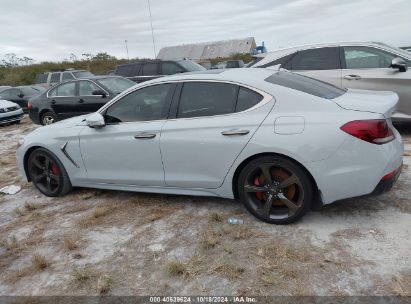 Lot #3037527082 2019 GENESIS G70 3.3T ADVANCED