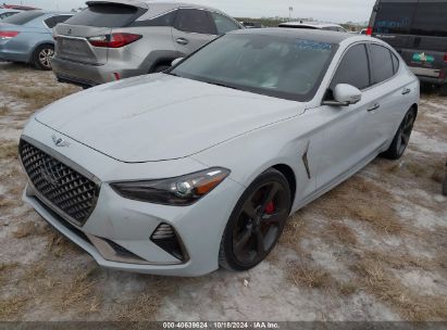 Lot #3037527082 2019 GENESIS G70 3.3T ADVANCED