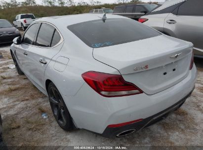 Lot #3037527082 2019 GENESIS G70 3.3T ADVANCED