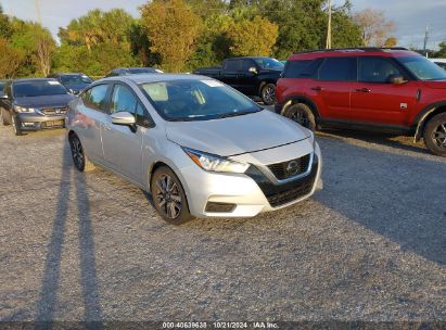 Lot #3035075759 2021 NISSAN VERSA SV XTRONIC CVT