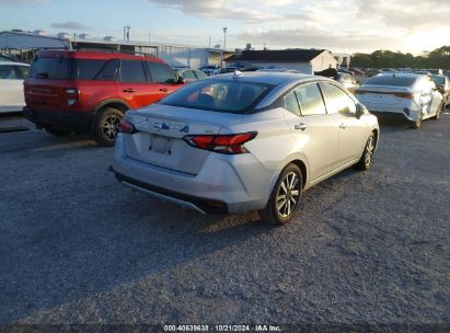 Lot #3035075759 2021 NISSAN VERSA SV XTRONIC CVT