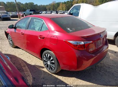 Lot #2992823731 2015 TOYOTA COROLLA S