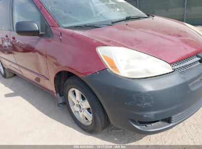 Lot #2981760970 2005 TOYOTA SIENNA CE