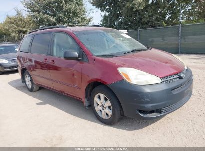 Lot #2981760970 2005 TOYOTA SIENNA CE