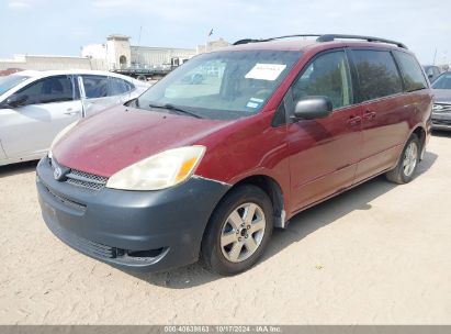 Lot #2981760970 2005 TOYOTA SIENNA CE