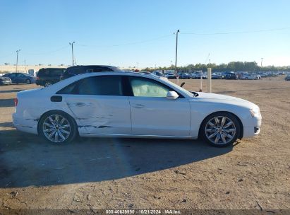 Lot #3053064396 2016 AUDI A8 L 3.0T