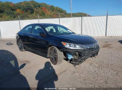 Lot #2995298127 2017 HONDA ACCORD SPORT