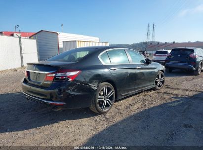 Lot #2995298127 2017 HONDA ACCORD SPORT