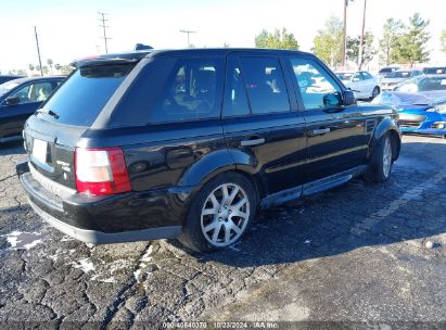 Lot #3000300461 2008 LAND ROVER RANGE ROVER SPORT HSE