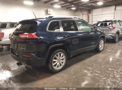 Lot #3035085906 2015 JEEP CHEROKEE LIMITED