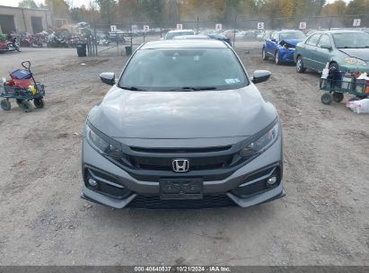 Lot #2990348356 2021 HONDA CIVIC SPORT