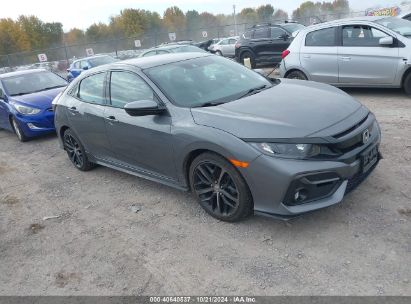 Lot #2990348356 2021 HONDA CIVIC SPORT