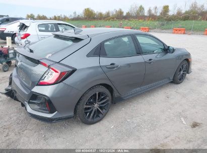 Lot #2990348356 2021 HONDA CIVIC SPORT