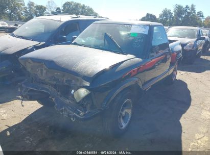 Lot #3035075750 2002 CHEVROLET S-10 LS