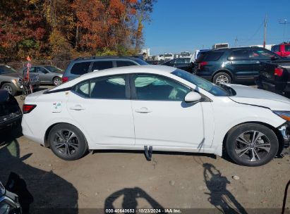 Lot #2995298107 2021 NISSAN SENTRA SV XTRONIC CVT