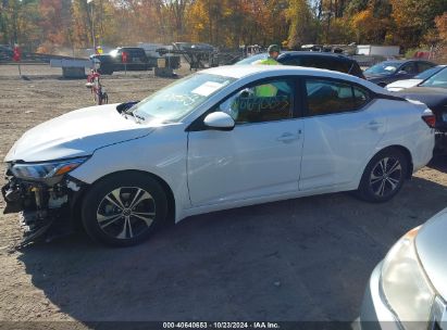 Lot #2995298107 2021 NISSAN SENTRA SV XTRONIC CVT