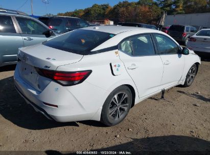 Lot #2995298107 2021 NISSAN SENTRA SV XTRONIC CVT