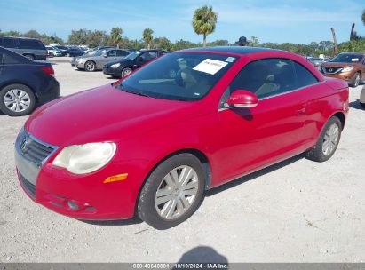 Lot #3037547912 2008 VOLKSWAGEN EOS KOMFORT/TURBO