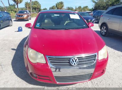 Lot #3037547912 2008 VOLKSWAGEN EOS KOMFORT/TURBO