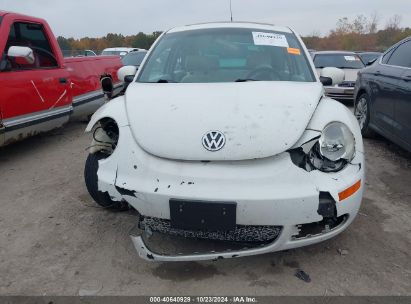 Lot #2995298090 2008 VOLKSWAGEN NEW BEETLE BLACK TIE EDITION/TRIPLE WHITE